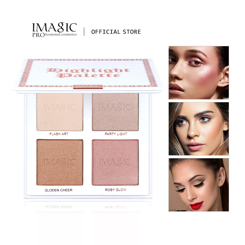 Highlighter Bronzer Palette - IMAGIC-paleta de combinación de maquillaje facial,