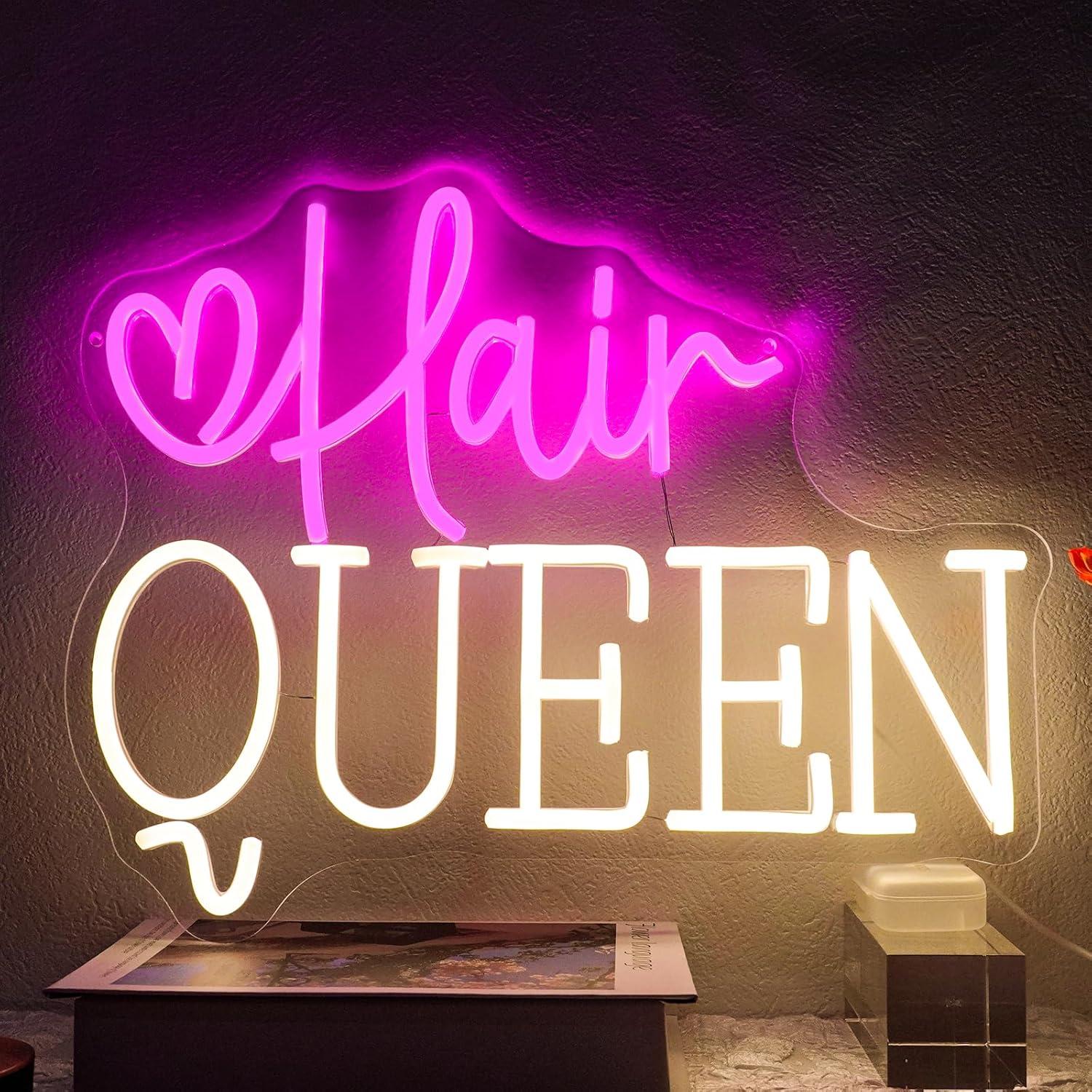 Beauty Makeup Shop - Letrero de Neón 
