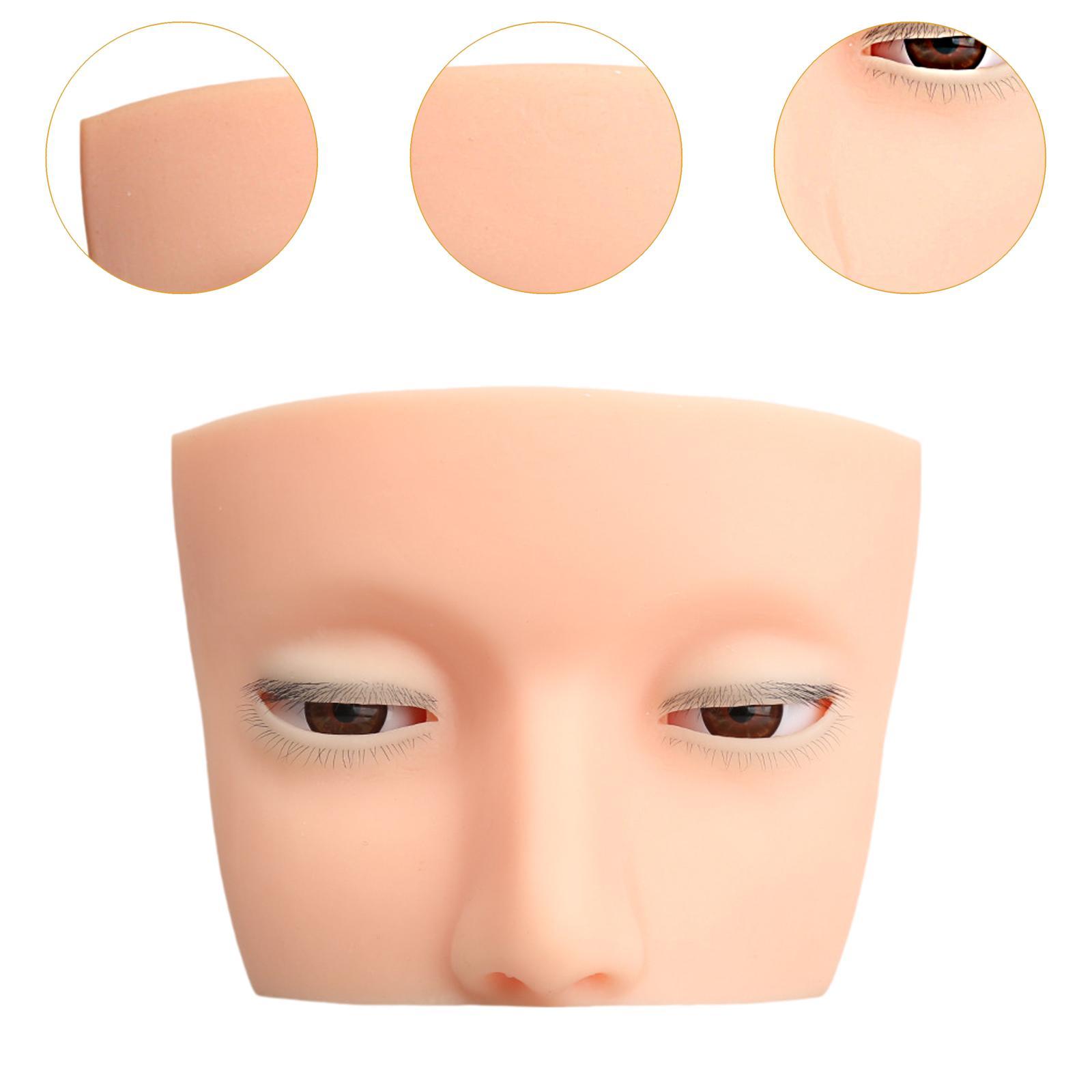 Beauty Makeup School - Cabeza de Maniquí de Silicona para