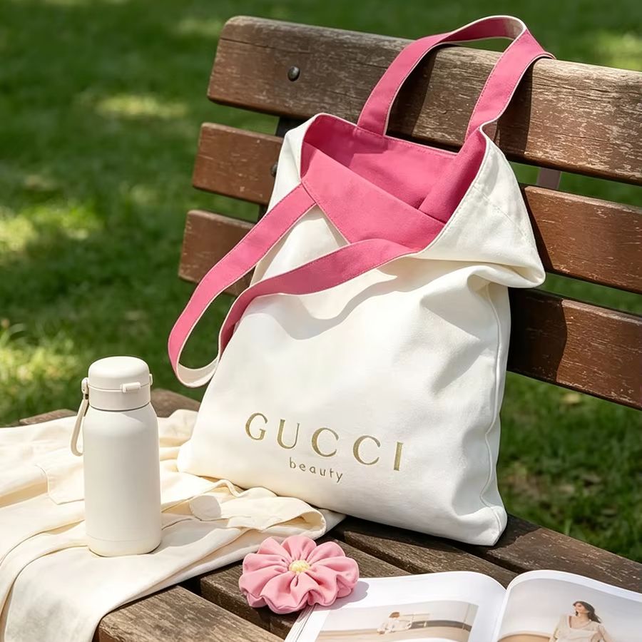 Beauty Flower Makeup - Bolso de mano GUCCIs para mujer,