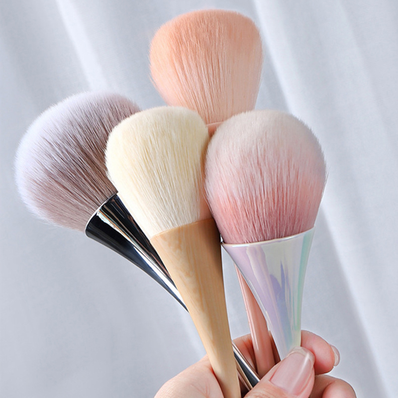 Beauty Flower Makeup - Cepillo de limpieza de polvo para