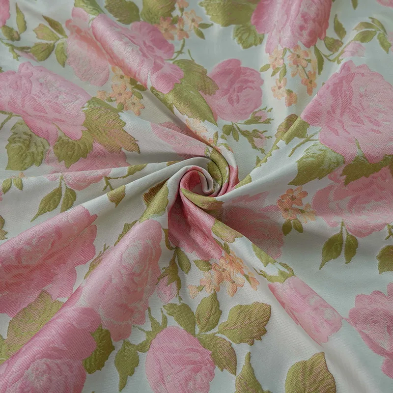 Tela Jacquard teñida con hilo  - Beauty Flower Makeup reseña y precio