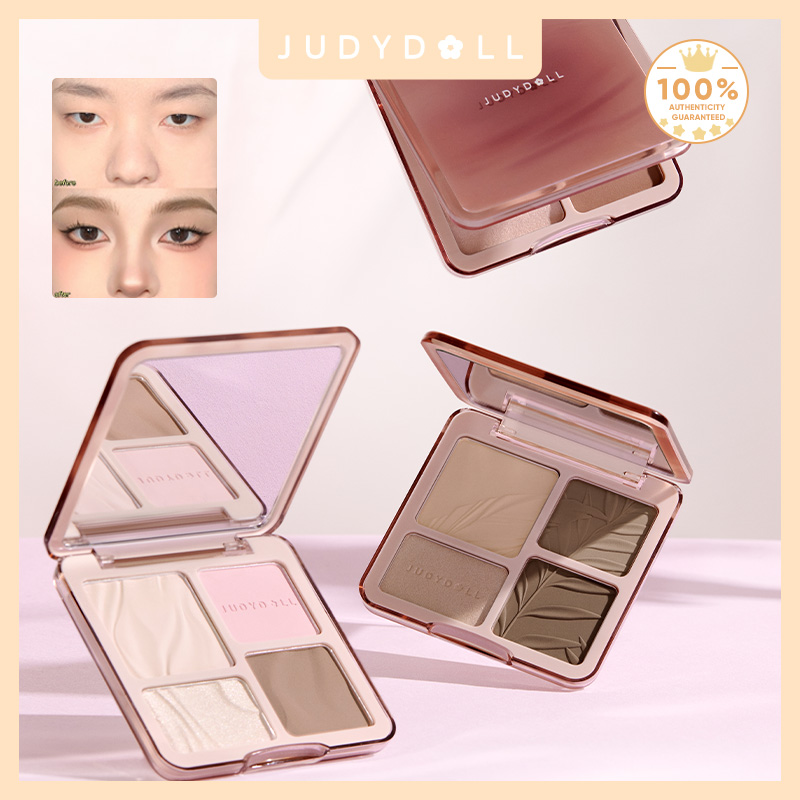 Judydoll Paleta resaltadora y  - Highlighter Bronzer Palette reseña y precio