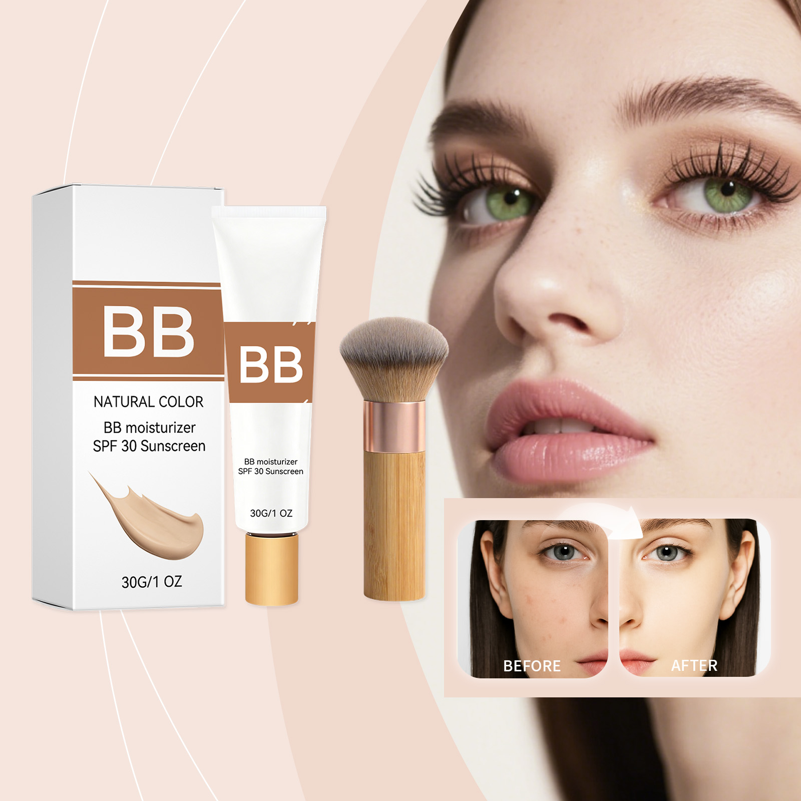 Crema Hidratante con Color SPF - Bb Cream Tinted reseña y precio