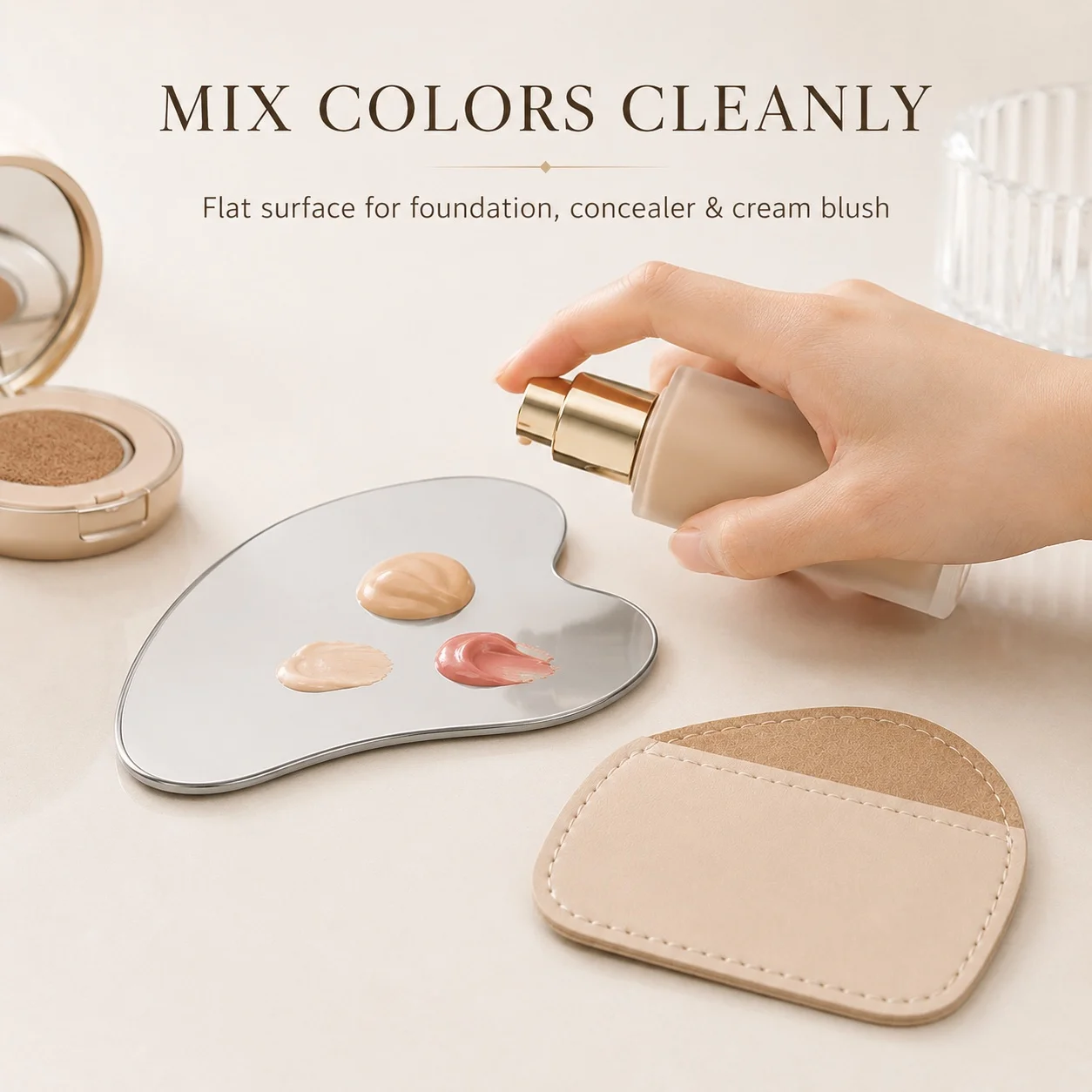 Paleta de Maquillaje en Forma  - Beauty Makeup Foundation reseña y precio