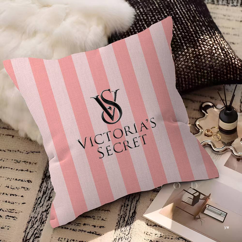 Funda de cojín rosa Fashion T- - Beauty Makeup Louis Vuitton reseña y precio
