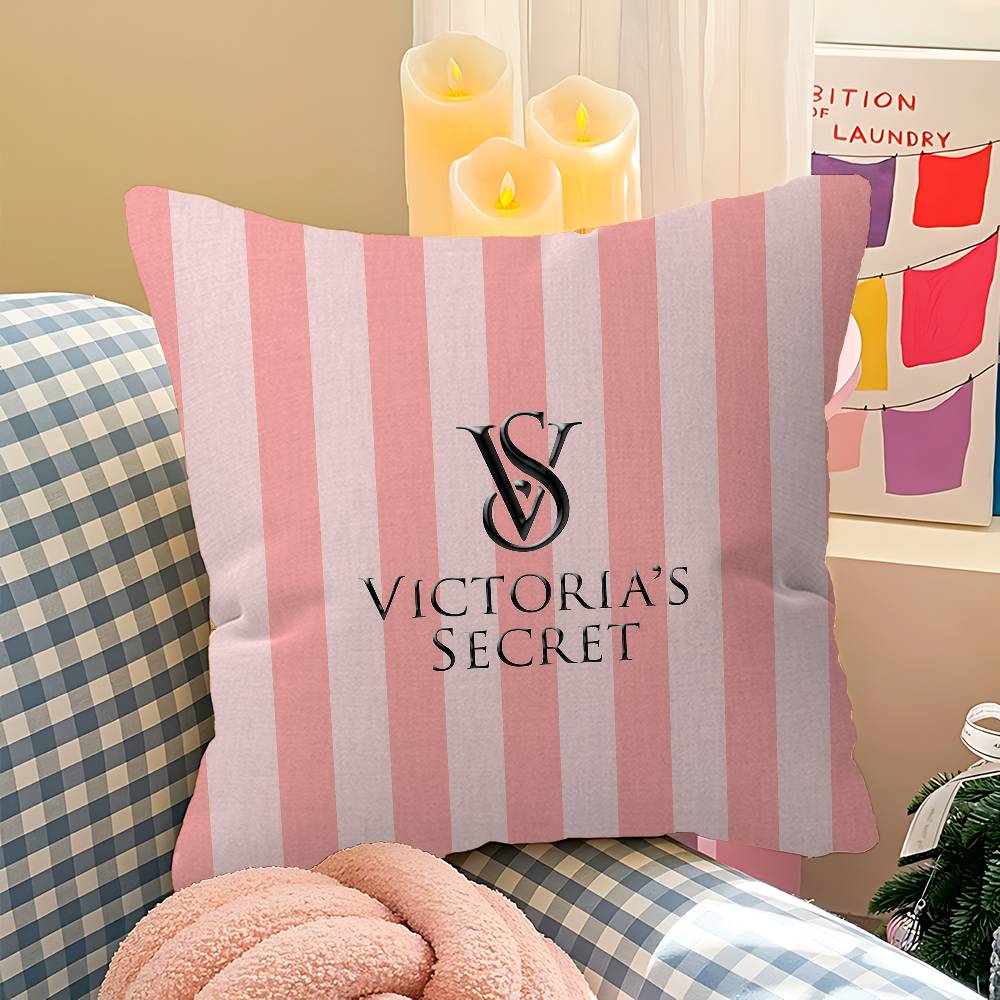 Funda de cojín rosa Fashion T- - Beauty Makeup Louis Vuitton reseña y precio