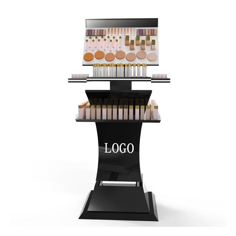 Estante de exhibición de cosmé - Beauty Makeup Shop reseña y precio