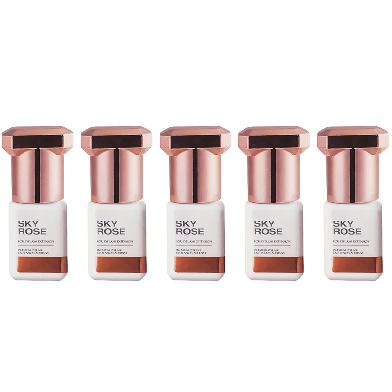 SKY Rose-pegamento para extens - Beauty Flower Makeup reseña y precio