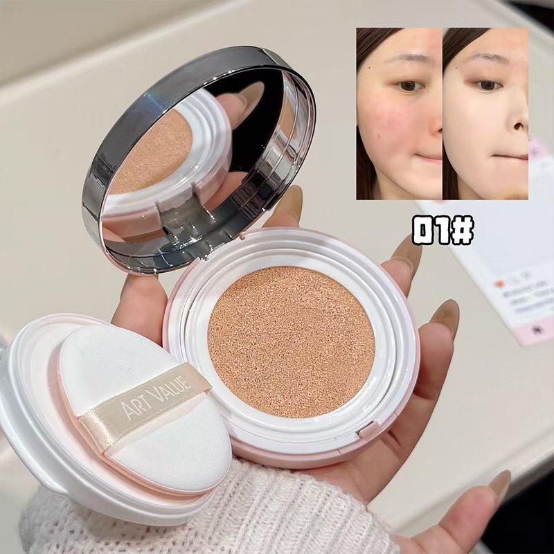 QIBEST Crema Hidratante con Co - Beauty Makeup Foundation reseña y precio
