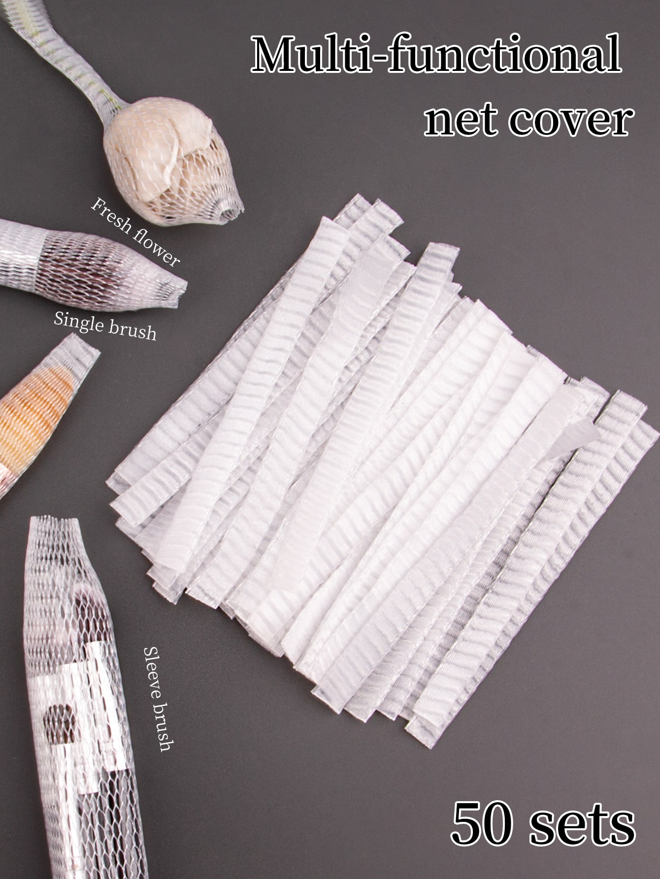 Set de 50 protectores de malla - Beauty Flower Makeup reseña y precio