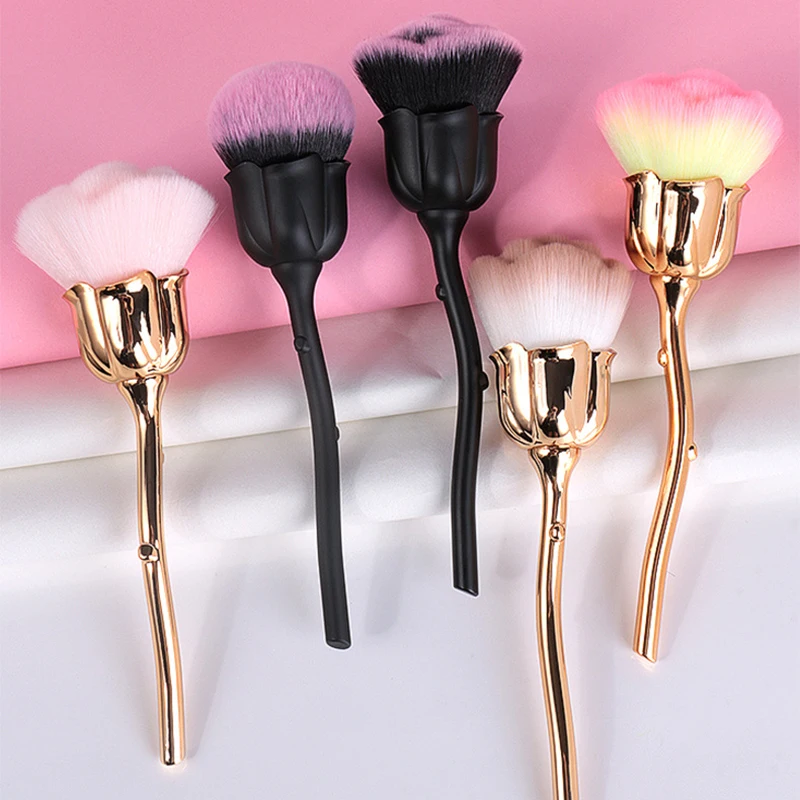 Brochas de maquillaje para col - Beauty Flower Makeup reseña y precio