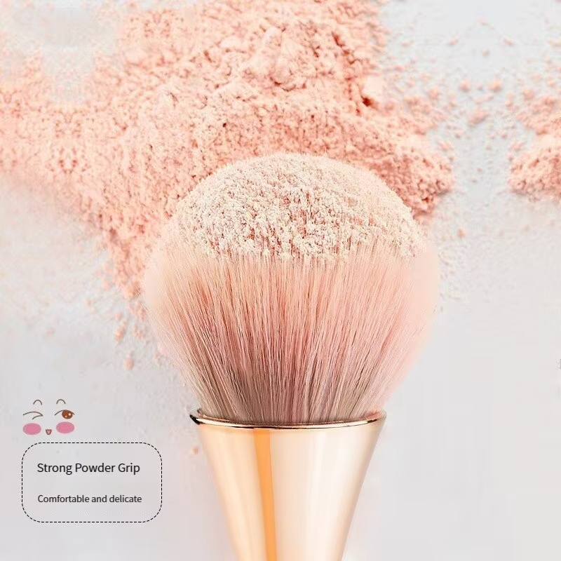 Brocha de maquillaje de abanic - Beauty Flower Makeup reseña y precio
