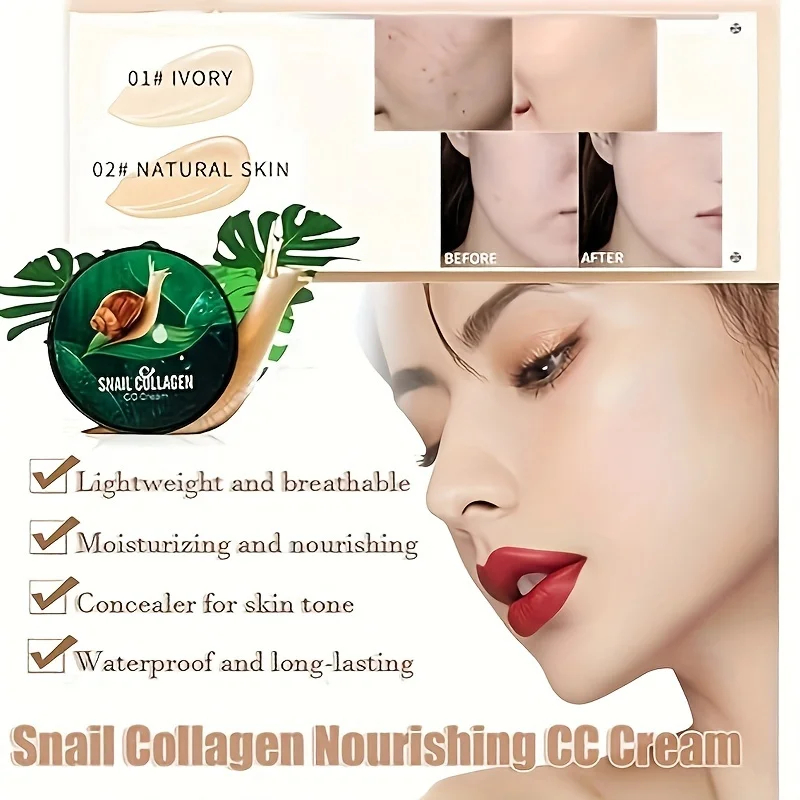 Crema CC de Colágeno de Caraco - Beauty Makeup Foundation reseña y precio