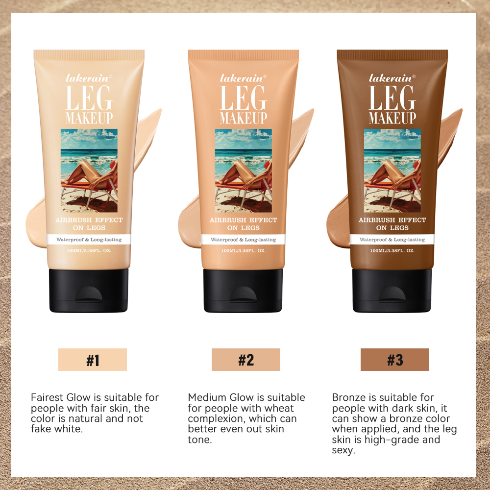 Maquillaje de piernas de 100ml - Beauty Makeup Foundation reseña y precio