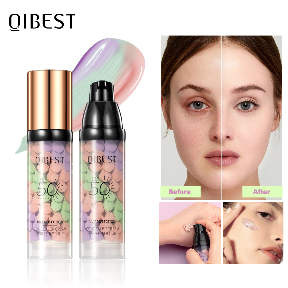 QIBEST-Base de Maquillaje faci - Beauty Makeup Foundation reseña y precio