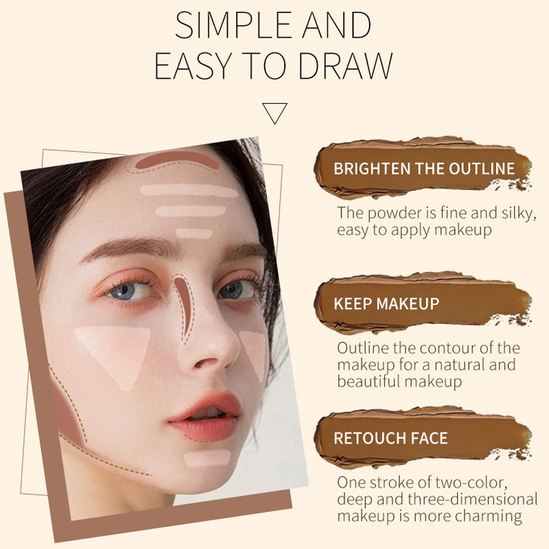 Corrector de contorno Facial,  - X Beauty Makeup reseña y precio