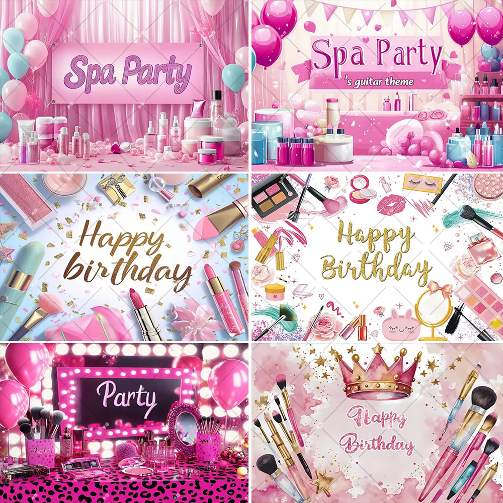 Fondo de cartel personalizado  - Beauty Makeup School reseña y precio