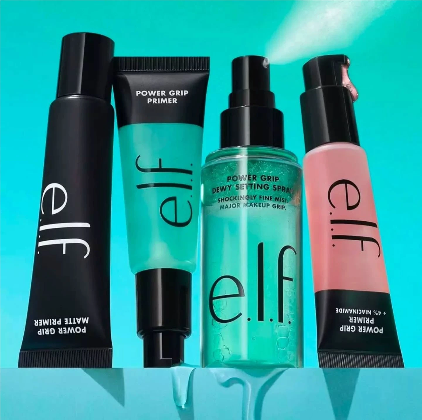 Elf maquillaje Power Grip Dewy - Beauty Makeup Foundation reseña y precio