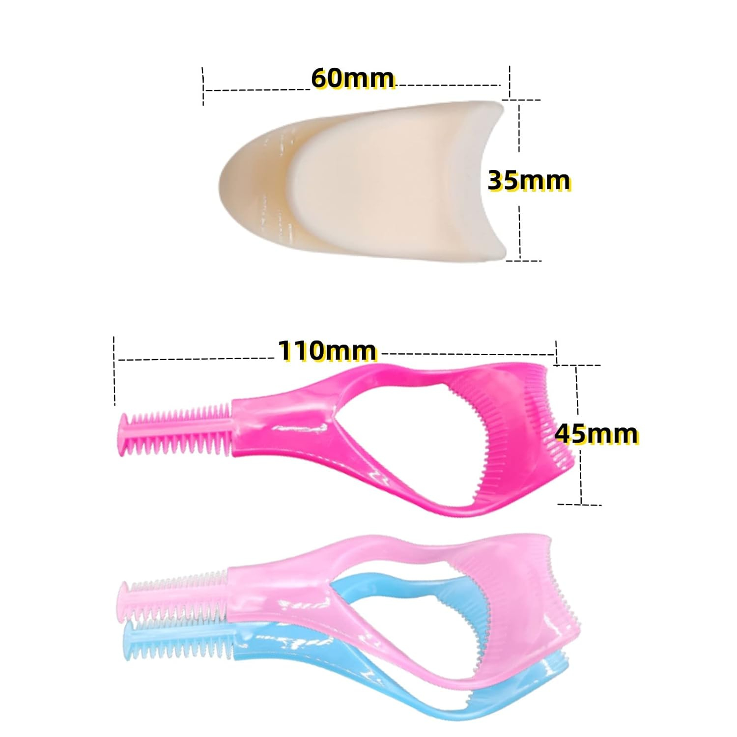 Lujoso aplicador de rímel 3 en - X Beauty Makeup reseña y precio