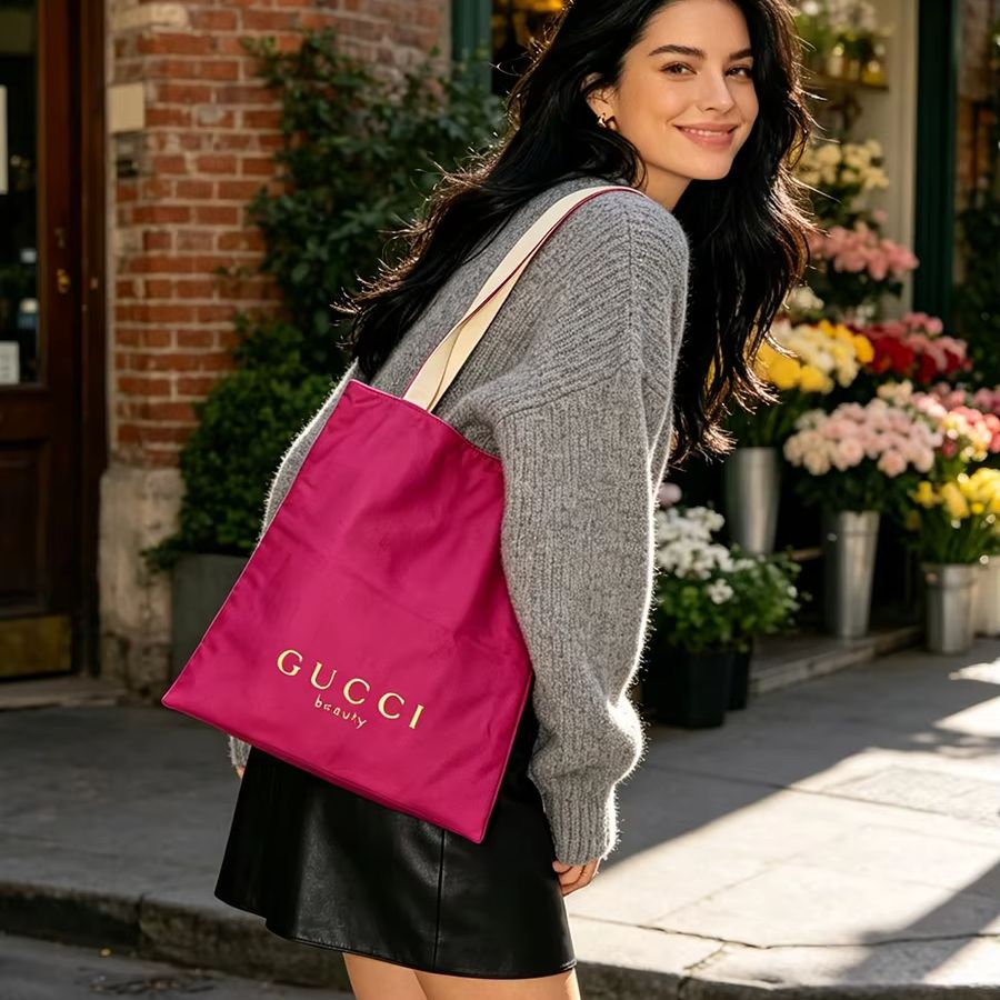 Bolso de mano GUCCIs para muje - Beauty Flower Makeup reseña y precio