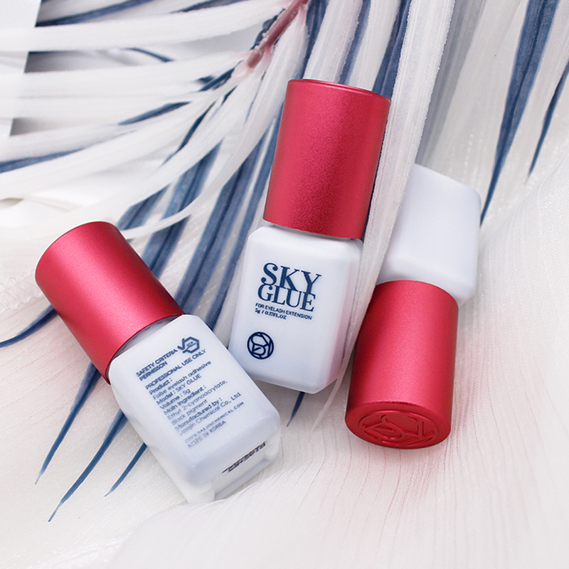 5 botellas de pegamento SKY co - Beauty Makeup Shop reseña y precio